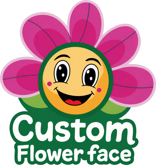 Custom Flower logo